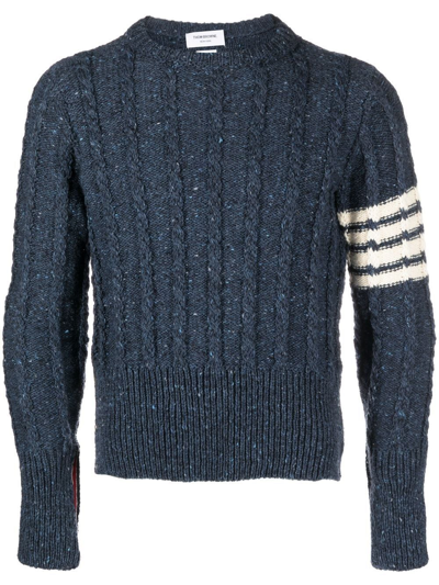 Shop Thom Browne Pullover In Blue