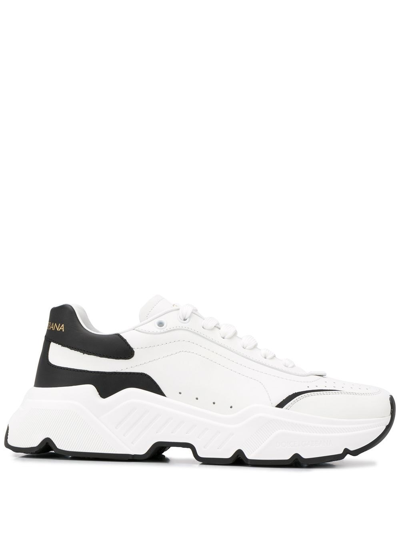 Shop Dolce & Gabbana Chunky Sneakers In White