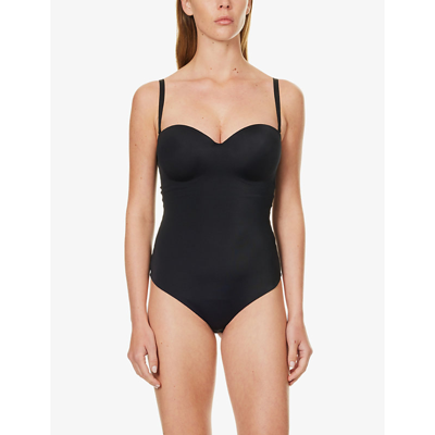 Wolford Mens  Forming Slim-fit Stretch-woven Body In Black