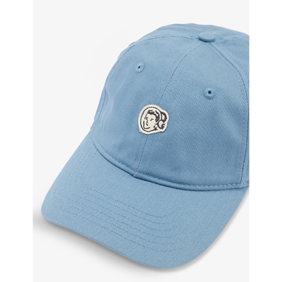 Shop Billionaire Boys Club Men's Blue Astro Logo-embroidered Cotton-twill Baseball Cap