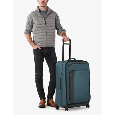 Briggs & Riley Zdx Large Expandable Spinner Suitcase 73.7cm In Ocean