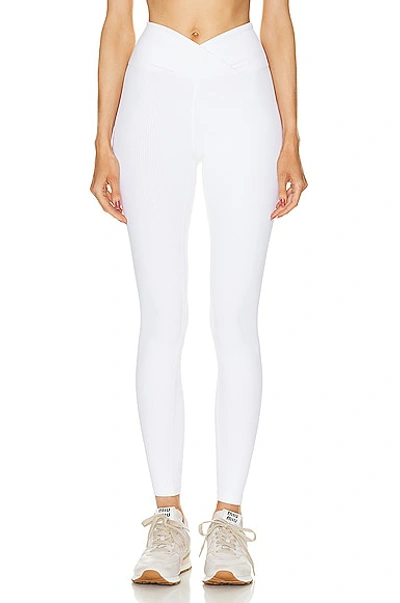 Shop Year Of Ours Ribbed Veronica Legging In White