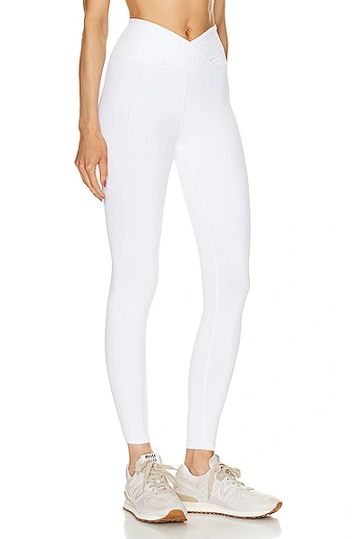 Shop Year Of Ours Ribbed Veronica Legging In White