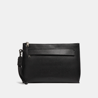 Shop Coach Carryall Pouch In Black