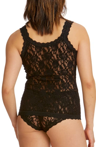 Shop Hanky Panky Lace Camisole In Black