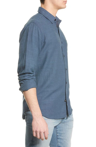 Shop Rails Wyatt Relaxed Fit Button-up Shirt In Sea Blue