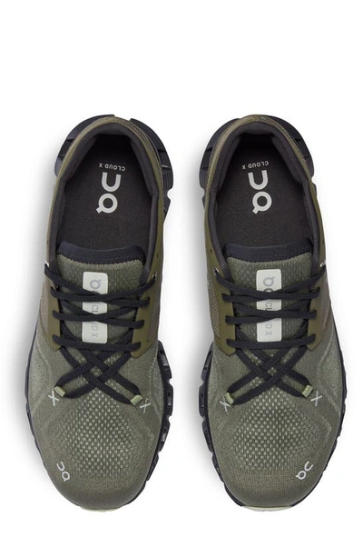 Shop On Cloud X 3 Training Shoe In Olive/ Reseda