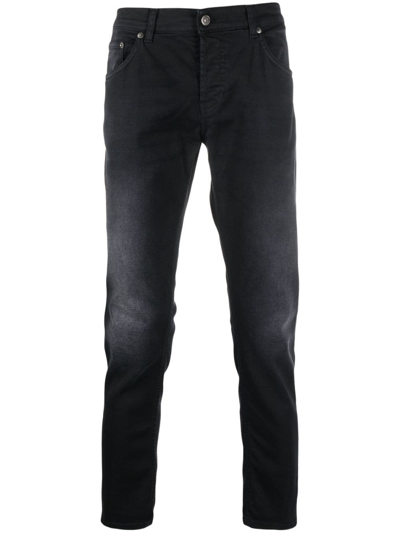 Shop Dondup Jeans Skinny In Black  