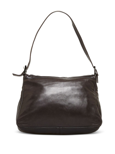 Pre-owned Fendi Mamma Forever Shoulder Bag In 黑色