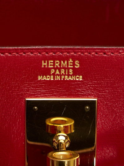 Pre-owned Hermes  Kelly 32 Two-way Bag In 红色