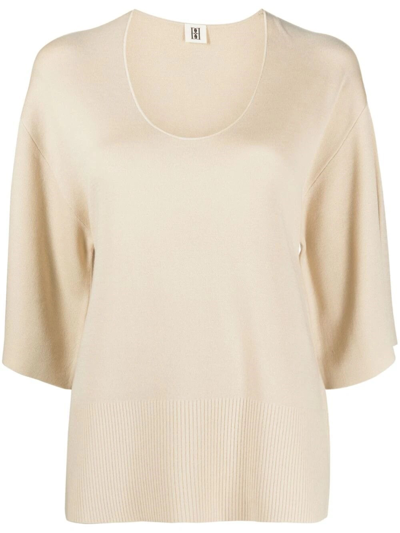 Shop By Malene Birger Thelia Top In Brown
