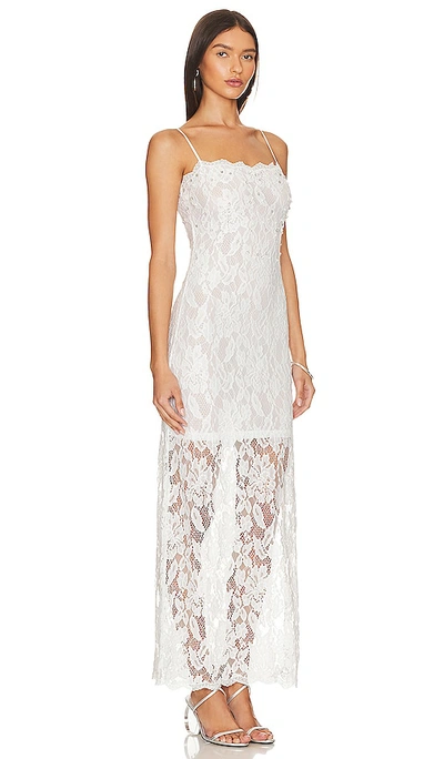 Hemant & Nandita Midi Dress In White