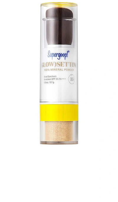 Shop Supergoop (glow)setting 100% Mineral Powder Spf 35 In Beauty: Na