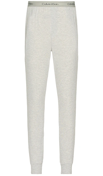 Shop Calvin Klein Underwear Sweatpant In Light Grey