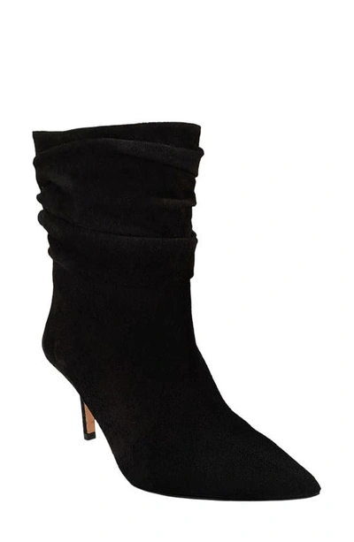Shop L Agence Florine Slouch Bootie In Black