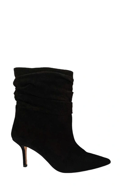 Shop L Agence Florine Slouch Bootie In Black