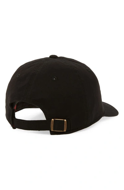 American Needle Paris Cotton Baseball Cap In Black