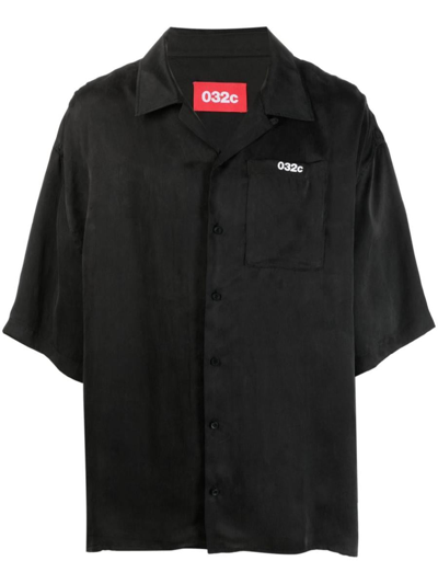 Shop 032c Logo Shirt In Black