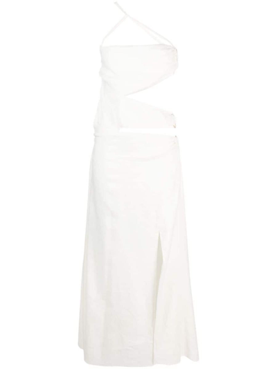 Shop Cult Gaia Terese Cut-out Long Dress In White