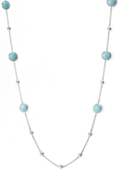 Shop Ippolita Rock Candy In Silver - Turquoise