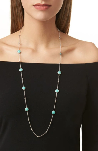 Shop Ippolita Rock Candy In Silver - Turquoise