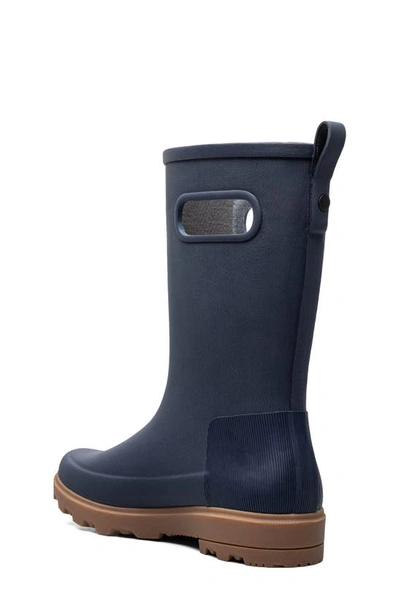 Bogs Kids' Holly Tall Waterproof Boot In Navy
