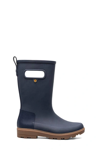 Bogs Kids' Holly Tall Waterproof Boot In Navy