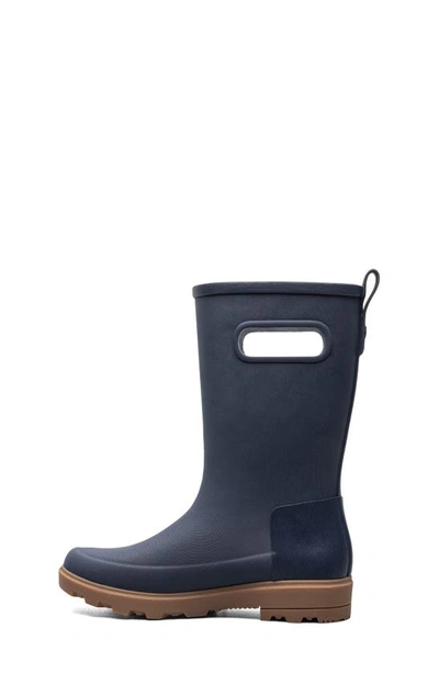 Bogs Kids' Holly Tall Waterproof Boot In Navy