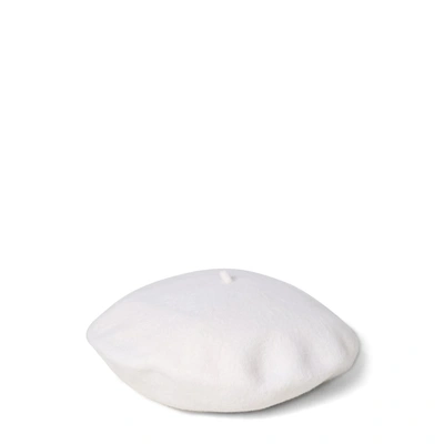 Shop Maison Margiela Cap In Milk