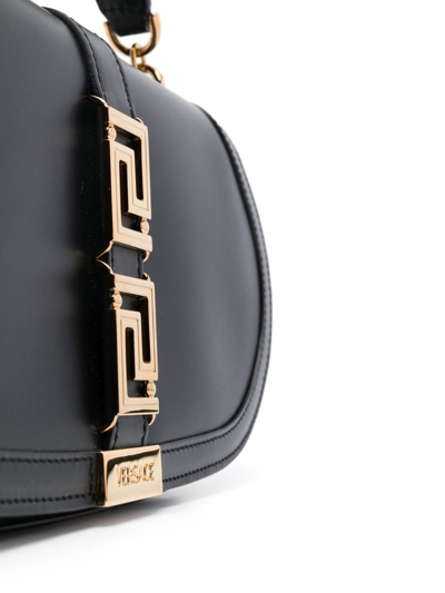 Versace Greek Goddess Bag In Black