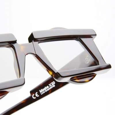 Kuboraum Sunglasses In Tartarugato