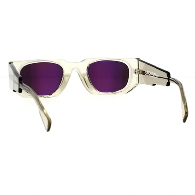 Shop Kuboraum Sunglasses In Transparent