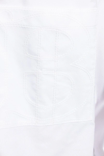 Shop Burberry Shirt In Optic White