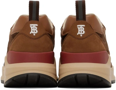 Shop Burberry Shoes In Dark Birch Brown