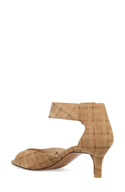 Shop Pelle Moda Berlin Ankle Strap Sandal In Latte