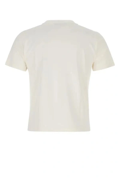 Shop Mcm T-shirt In Egret