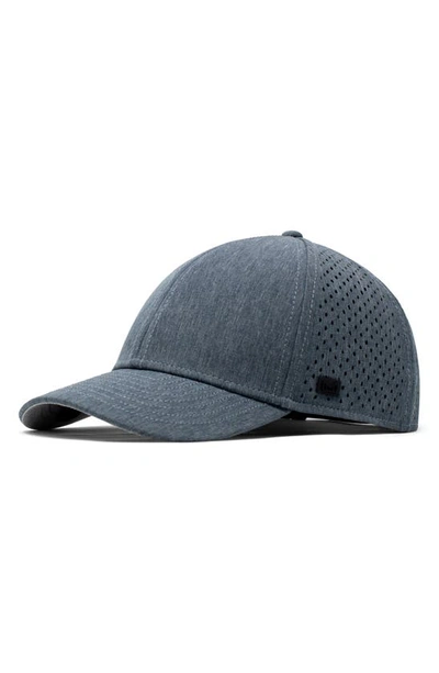 Shop Melin A-game Hydro Performance Snapback Hat In Heather Light Blue