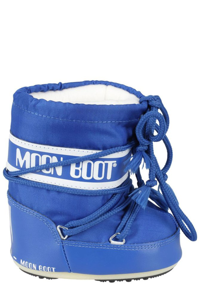 Shop Moon Boot Kids Icon Lace In Blue