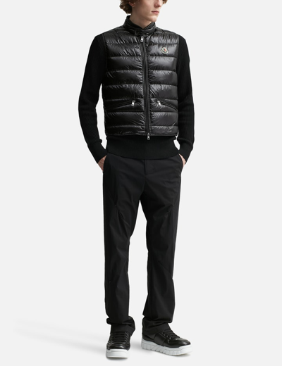 Shop Moncler Gui Down Vest In Black