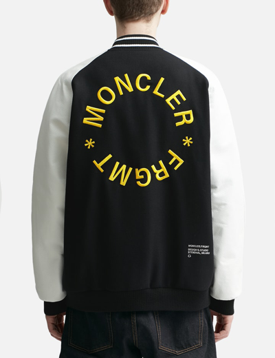 Shop Moncler Genius 7 Moncler Frgmt Hiroshi Fujiwara Celsia Down Bomber Jacket In Black