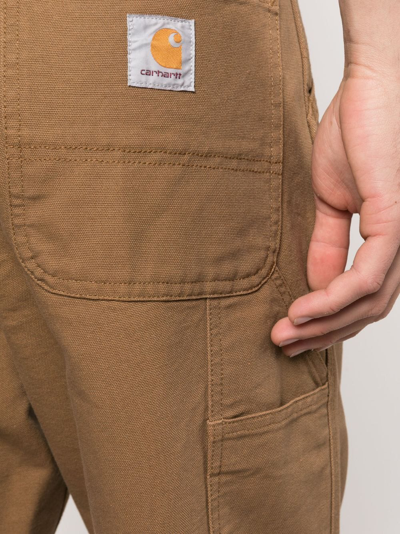 Carhartt Single Knee Trousers In Brown