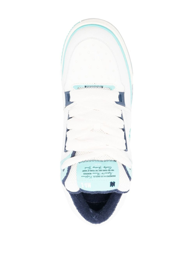 Shop Amiri Ma-1 Low Top Sneakers In White