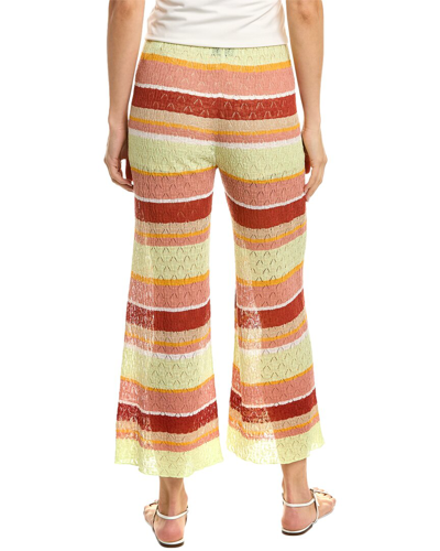 Shop Knitss Cora Linen-blend Pant In Multi