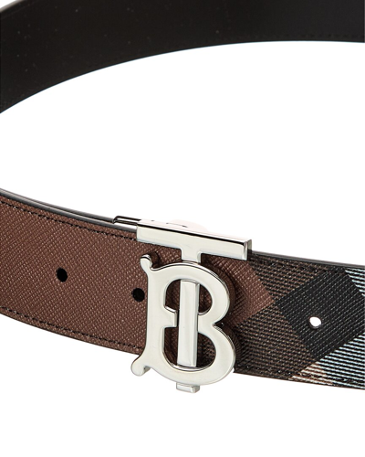 Burberry Men's TB Reversible Leather Belt