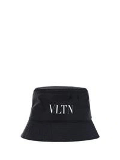 Shop Valentino Garavani Hats E Hairbands In Nero/bianco