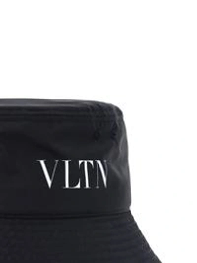 Shop Valentino Garavani Hats E Hairbands In Nero/bianco