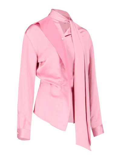 Shop Victoria Victoria Beckham Victoria Beckham Shirts In Pink