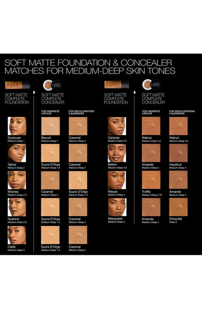 Nars Soft Matte Complete Full Coverage Concealer Sucre D'orge 0.22 oz/ 6.2 G In Sucre D'orge