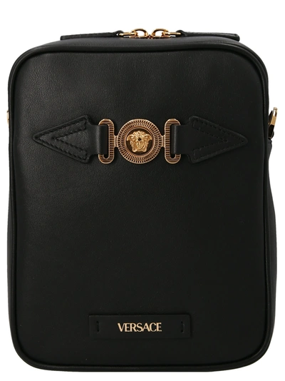 Shop Versace 'medusa Biggie' Crossbody Bag