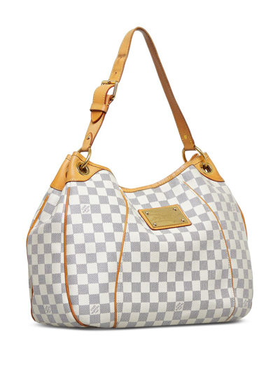 Pre-owned Louis Vuitton 2009  Galliera Pm Shoulder Bag In Grey